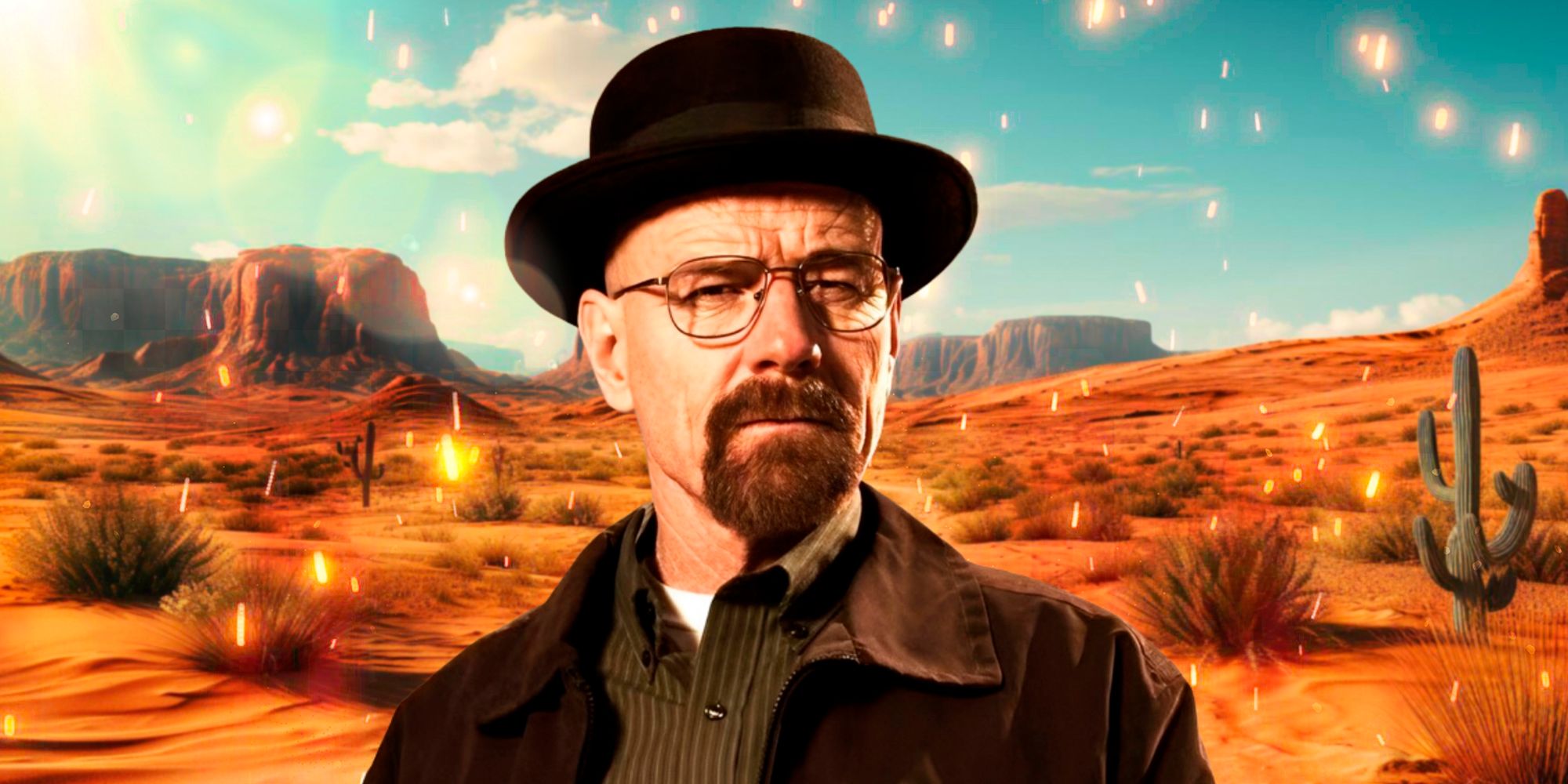 Breaking Bad - Walter in his Heisenberg outfit