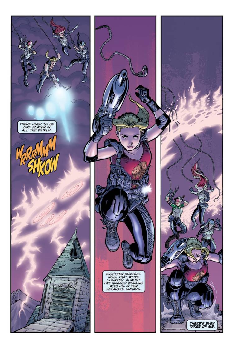 Buffy Explains There Are Three Of Her Now