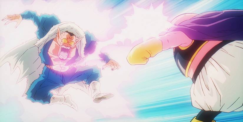 Buu kills Dabura by turning him into a piece of chocolate.