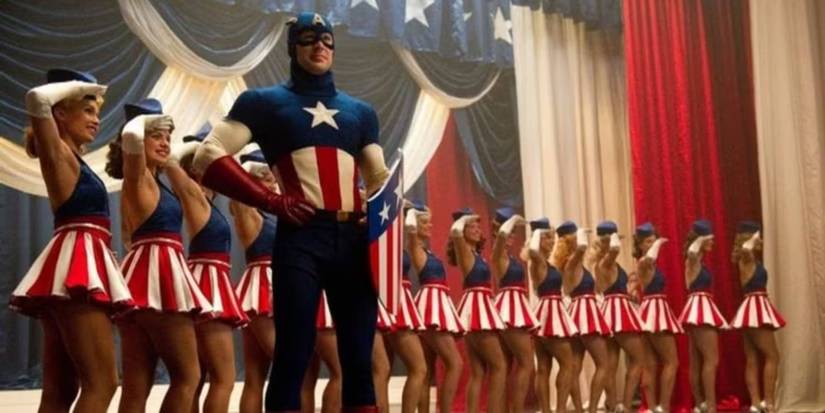 Captain America stageplay propaganda Captain America_ The First Avenger