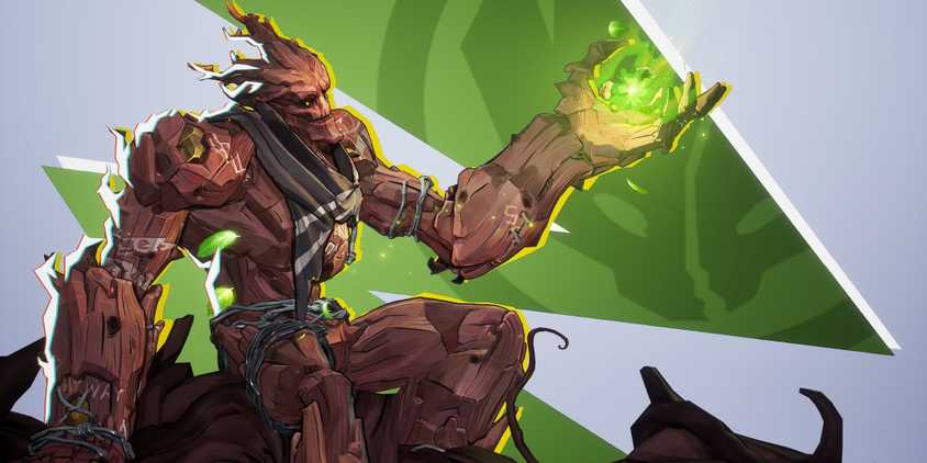 Carved Traveler Groot in Marvel Rivals