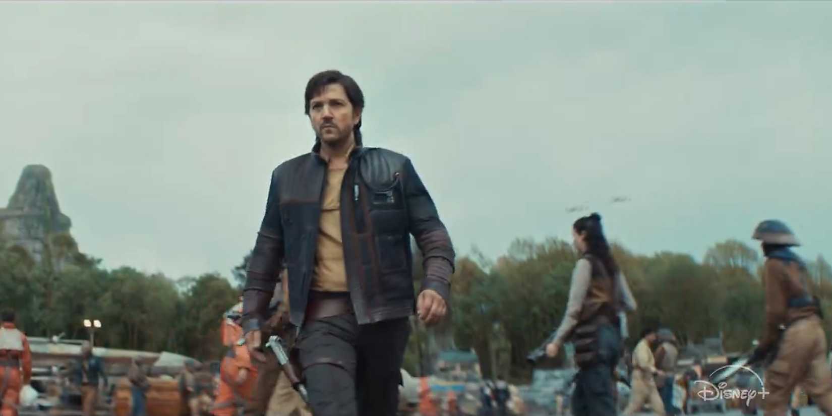 Cassian Andor on Yavin 4 in the Andor Season 2 trailer