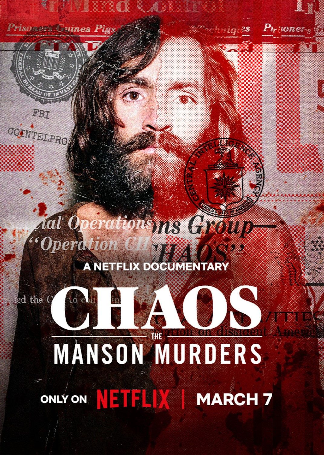 Caos The Manson Murders Documentário Pôster