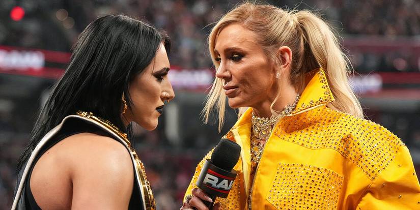 Charlotte and Rhea Ripley WWE Raw Feb 3 2025