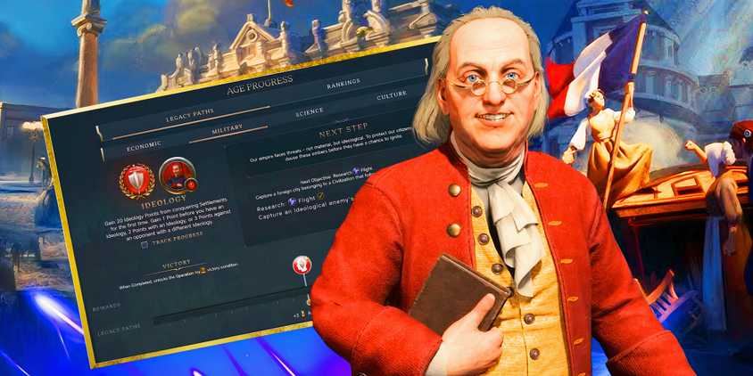 Civ 7 Modern Age Legacy Paths Benjamin Franklin