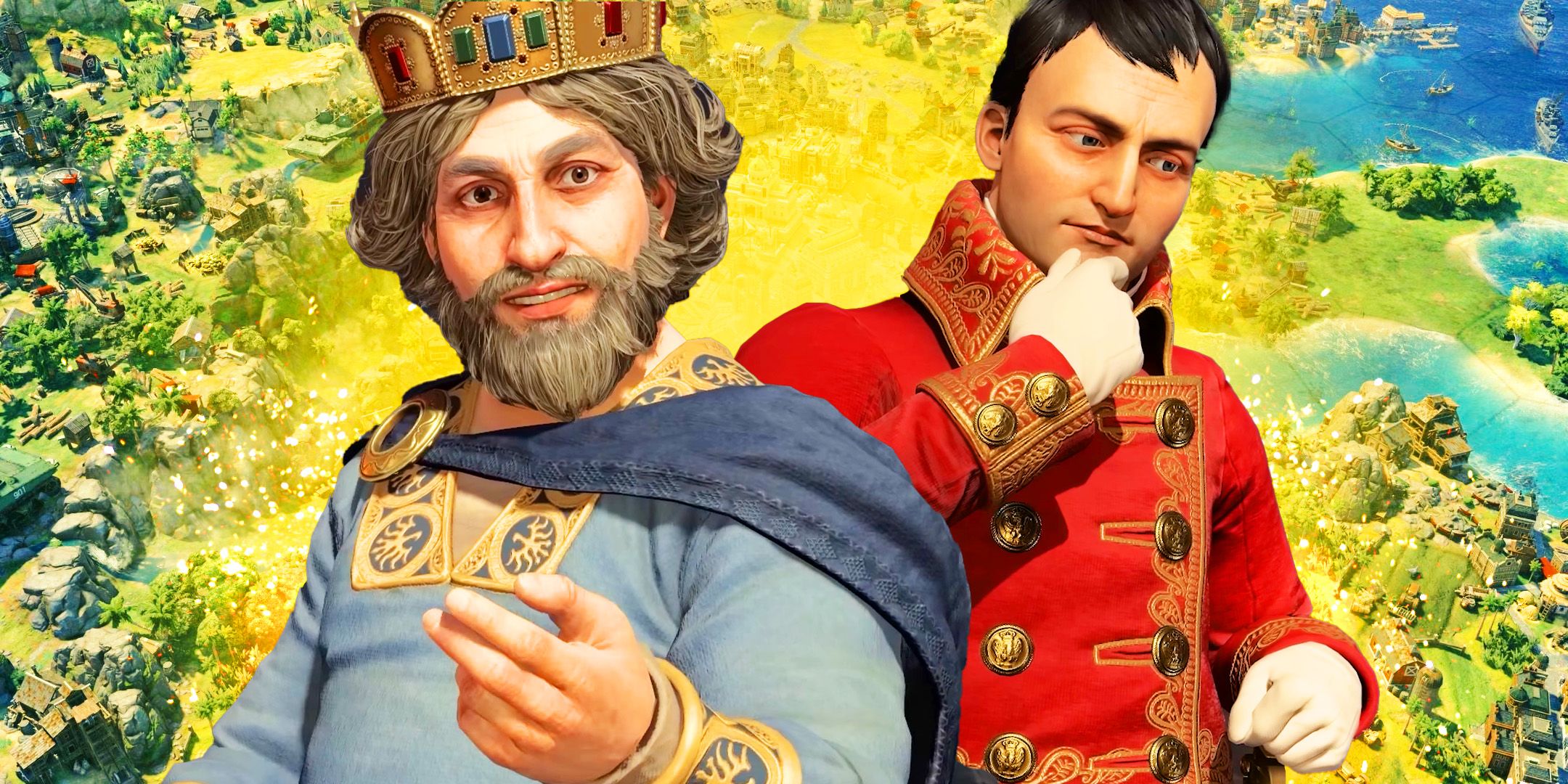 Civilization 7 Napoleon and Charlemagne