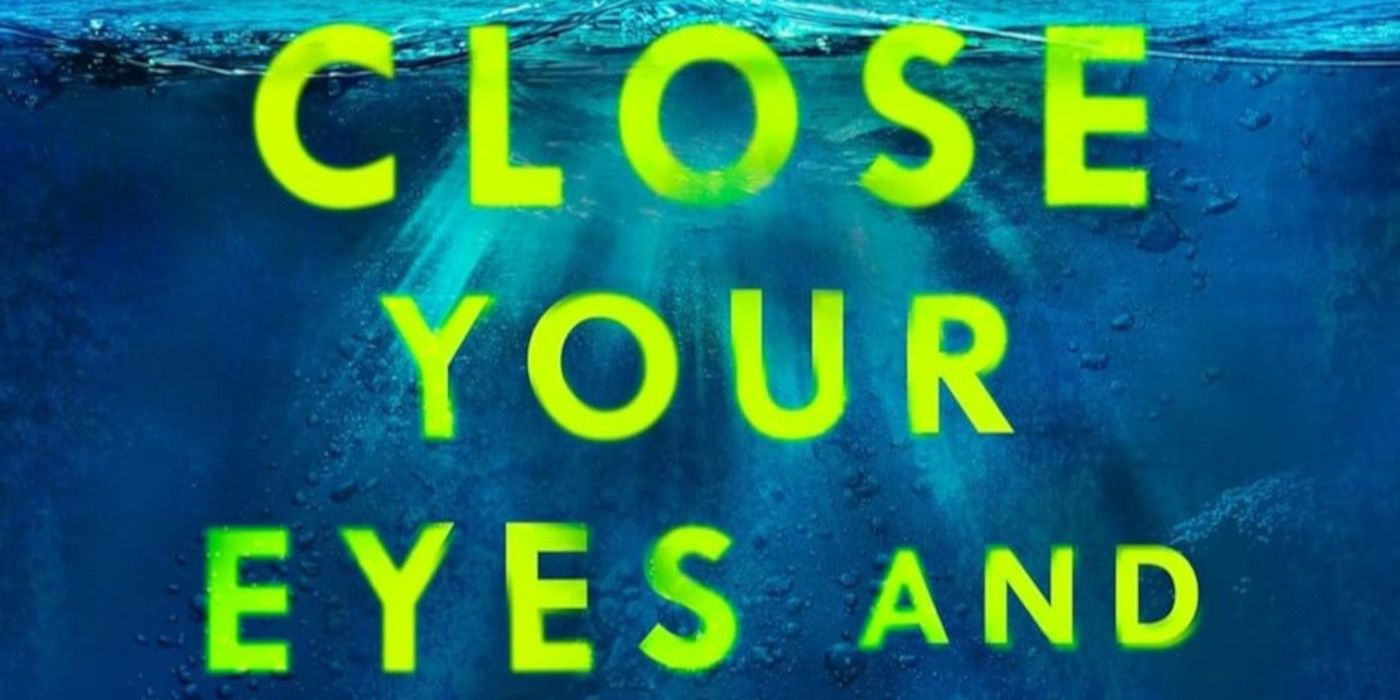 Close your eyes and count on 10 cover with water, sand and text of the title in yellow