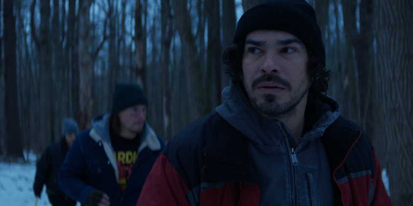 COLD WALLET - TRIO WALKS THROUGH WOODS 