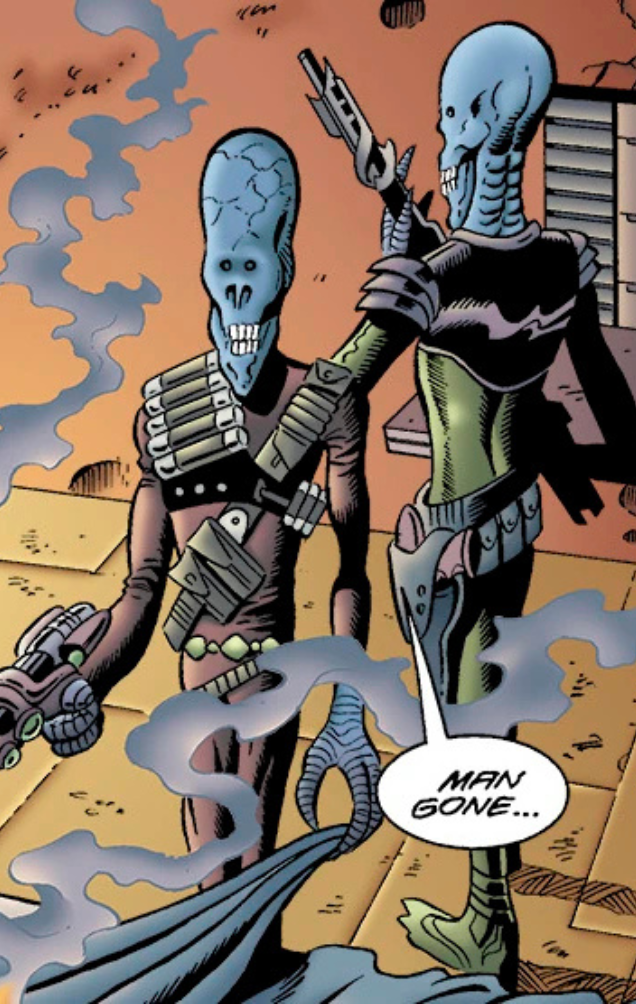 Zanibar aliens from Star Wars comics