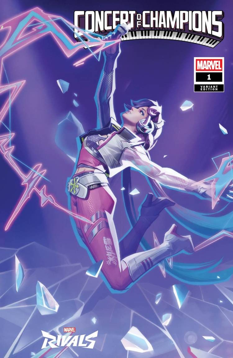 Concert of Champions #1 Luna Snow Mirae 2099 Variant Cover