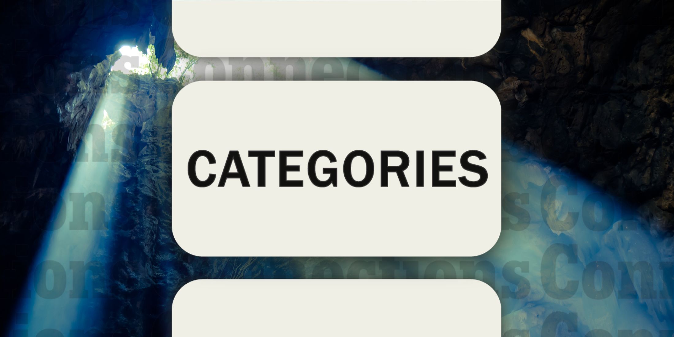Cave in Connections Categories February 24