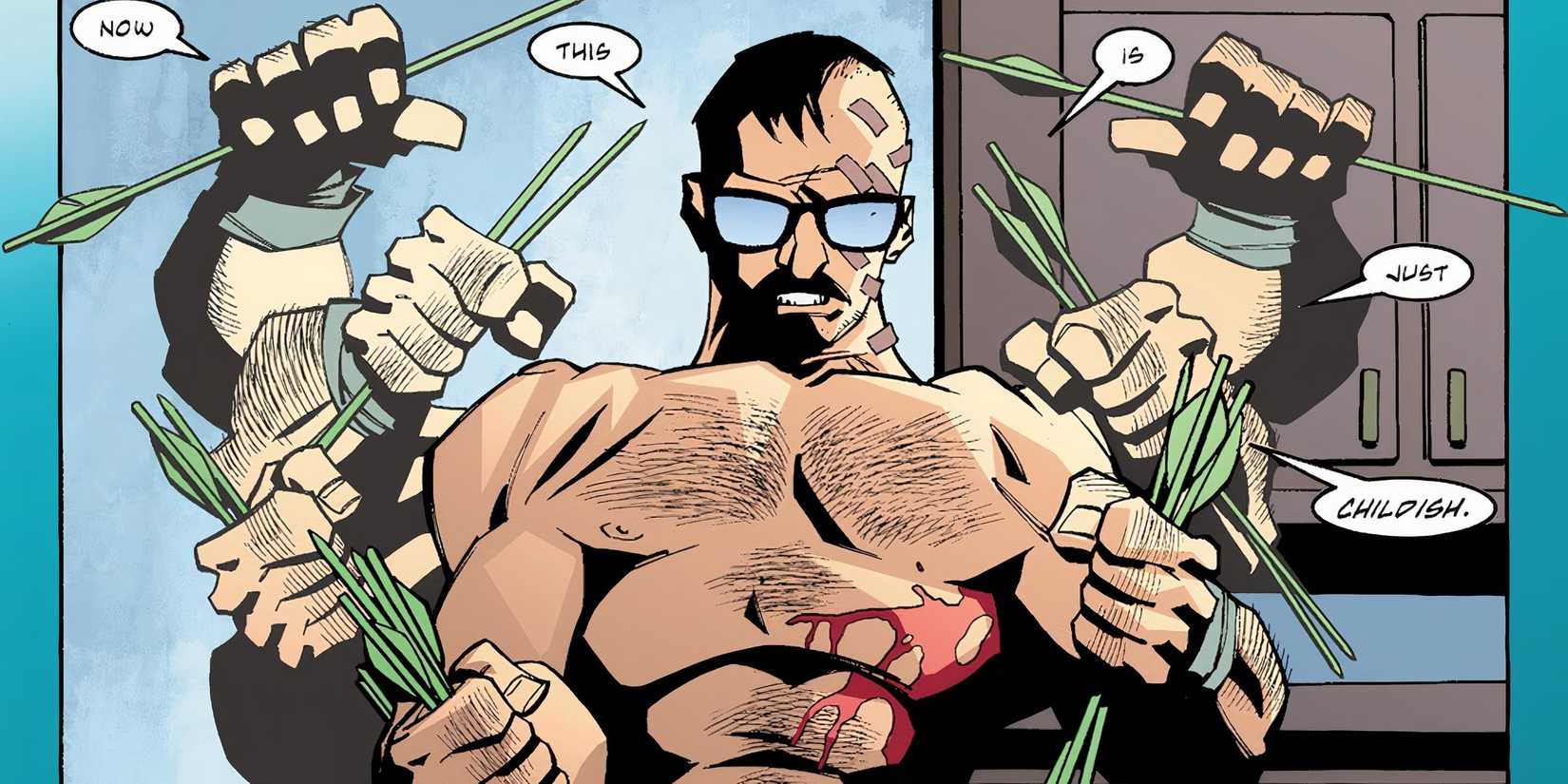 Constantine Drakon Catching Arrows DC
