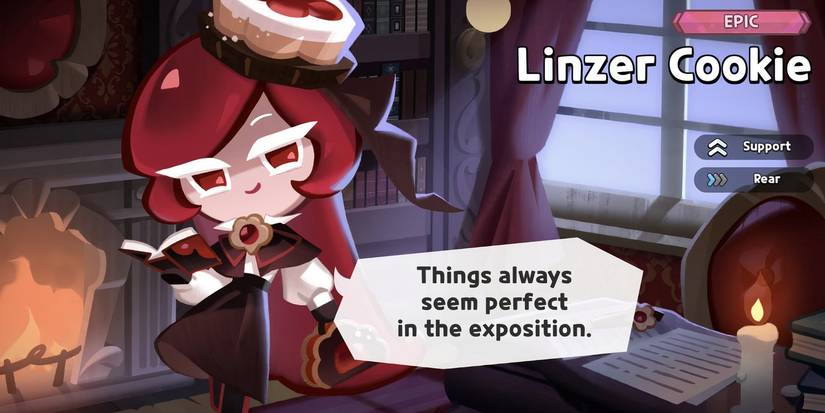 Cookie Run Kingdom First Encounter Gacha Art Linzer Cookie