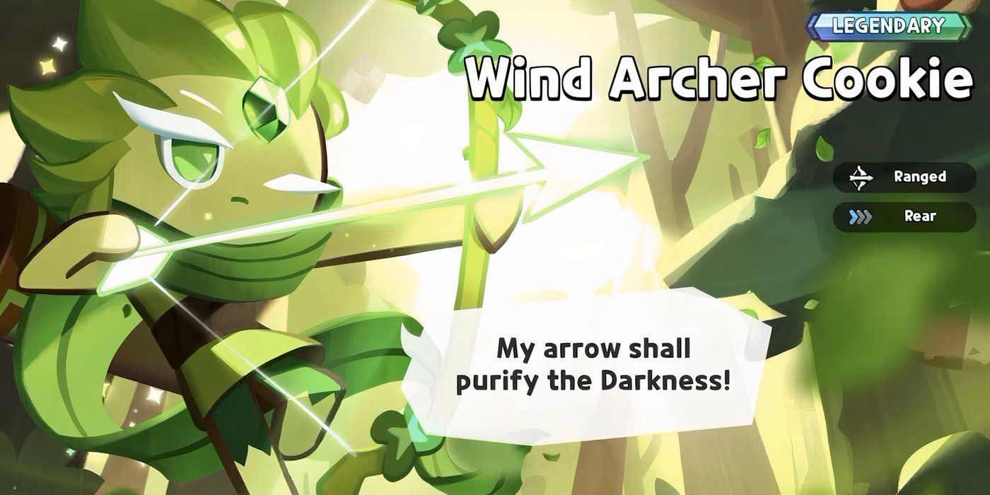 Cookie Run Kingdom First Encounter Gacha Art Wind Archer Cookie