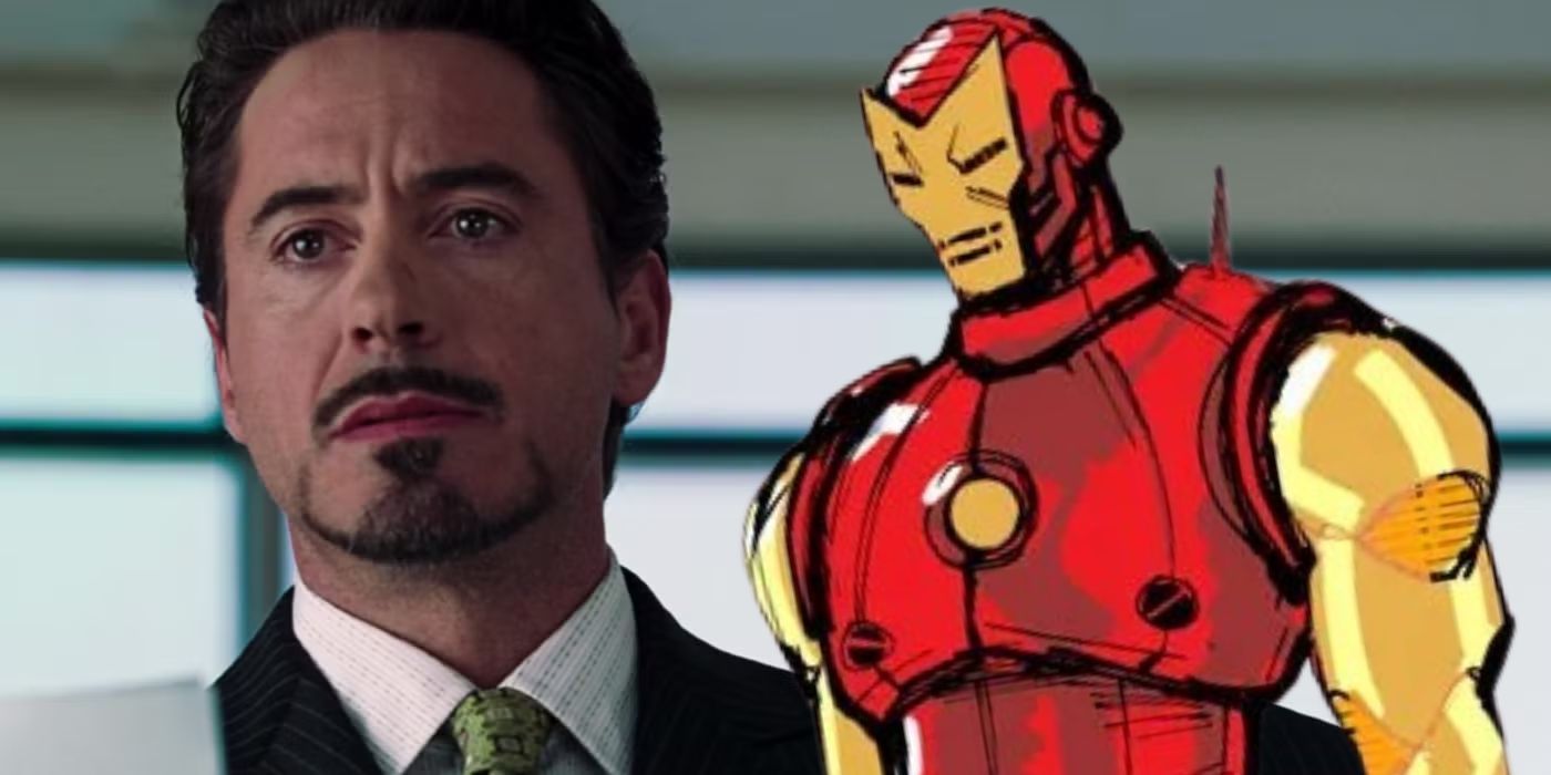 Tony Stark and Iron Man art