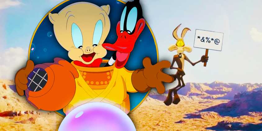 Looney Tunes Cartoon and Coyote Vs Acme