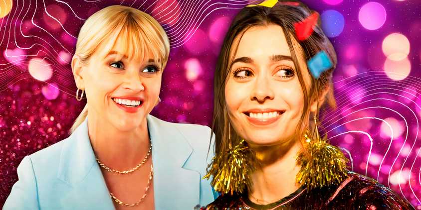 Cristin Milioti from Palm Springs and Reese Witherspoon from You’re Cordially Invited