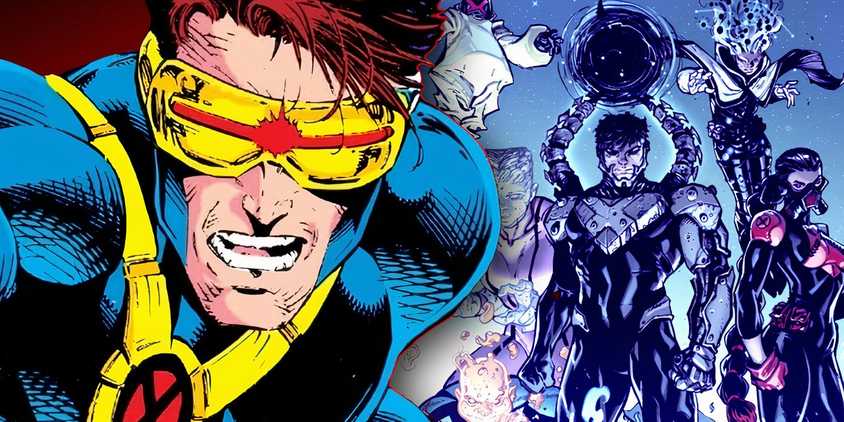 Cyclops with X-Men #16 3K cover