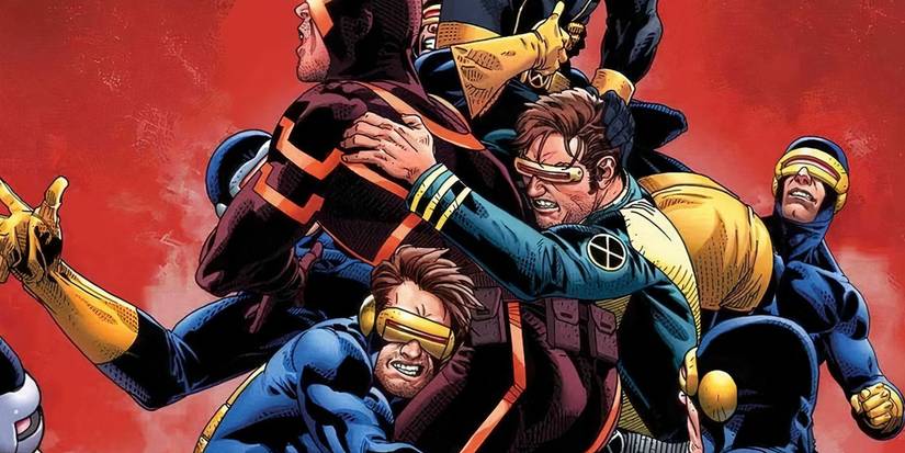 Cyclops X-Men different costumes