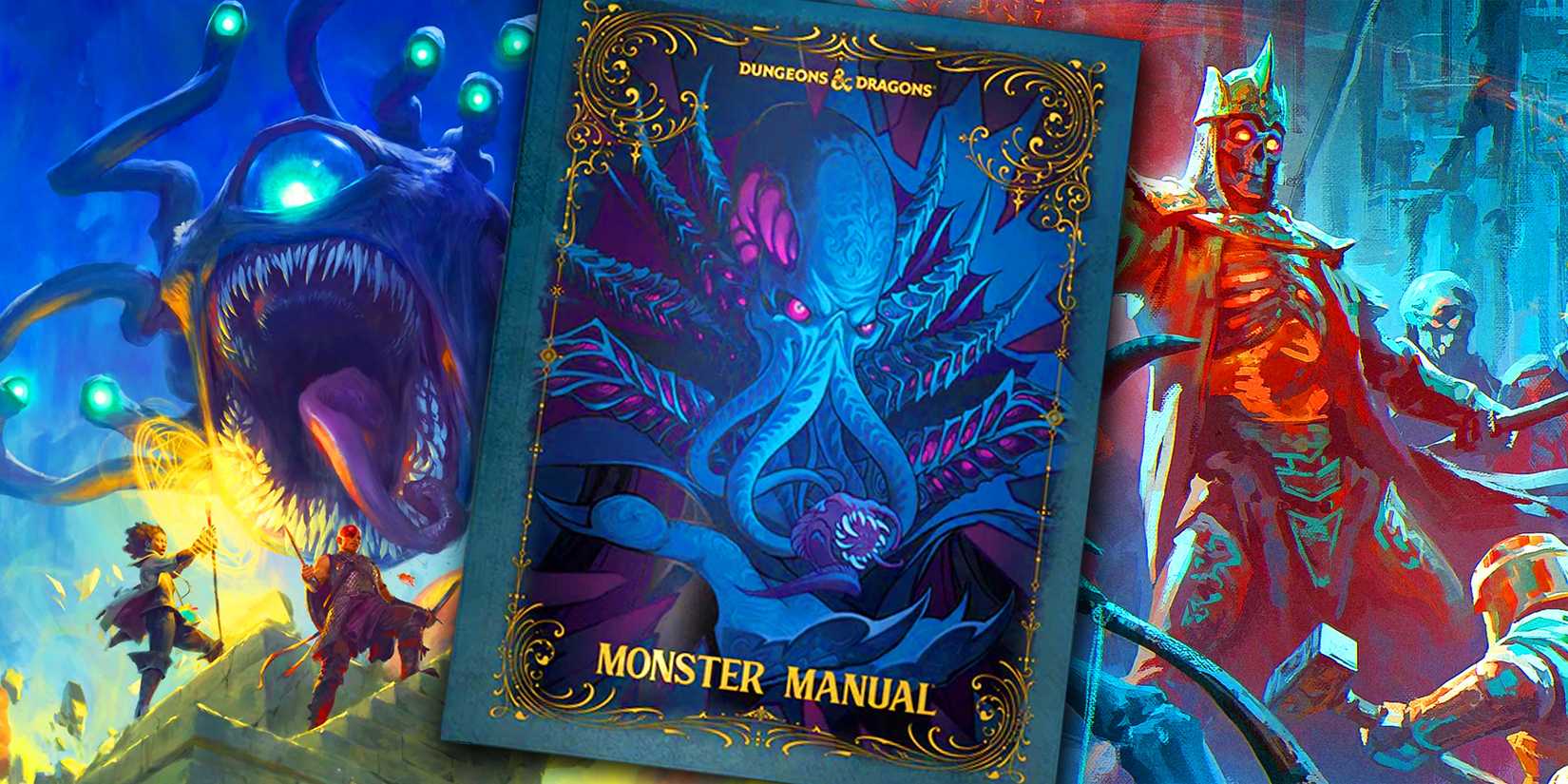 D&D's 2025 Monster Manual with some monsters and fighting