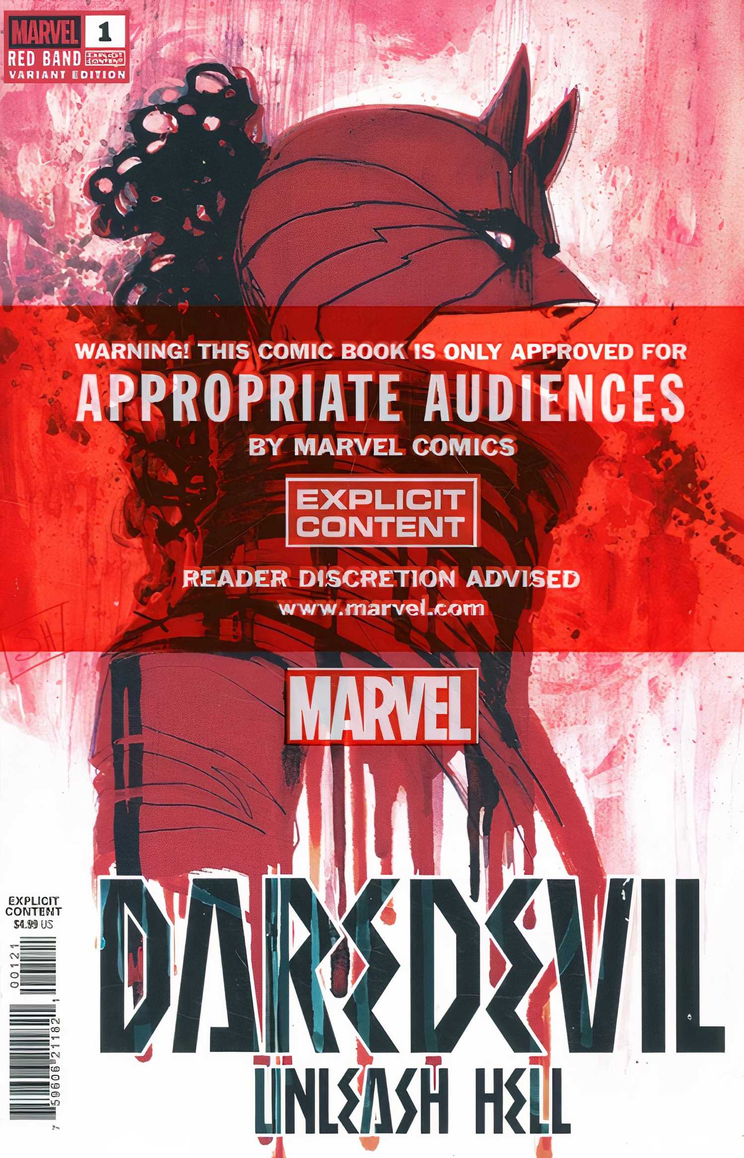 Daredevil Unleash Hell cover art