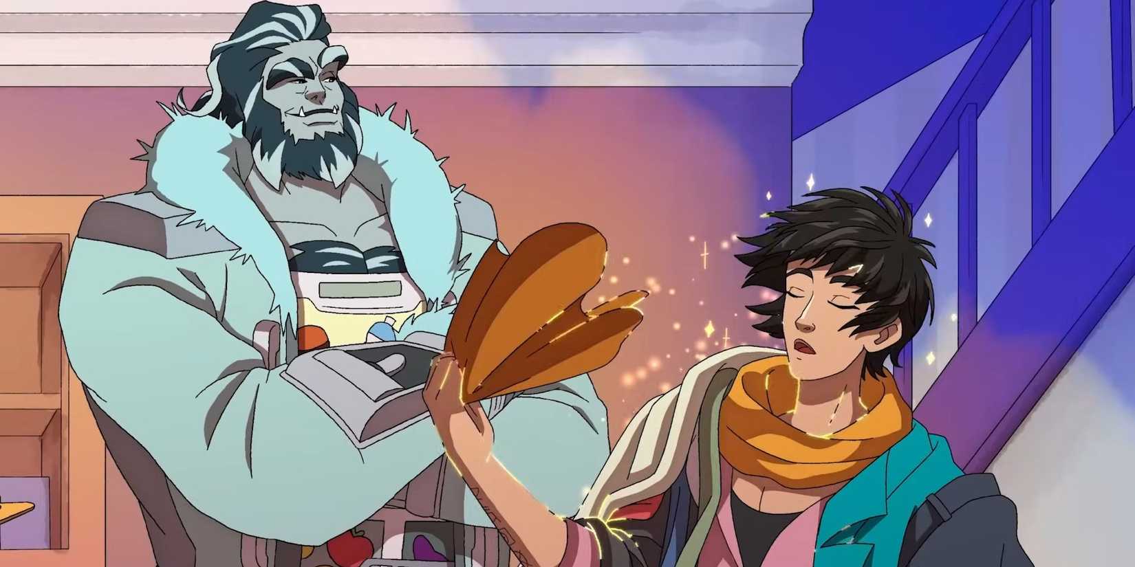 Two Date Everything characters are shown next to each other.