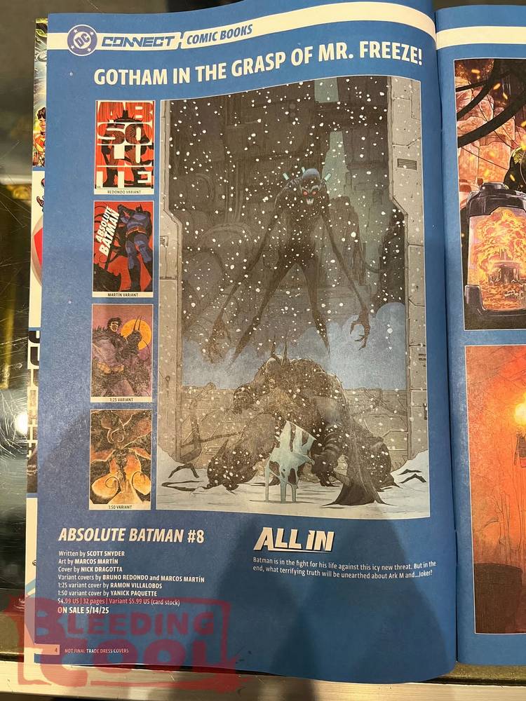 DC Solicit Absolute Batman Mr. Freeze Preview BleedingCool Watermark