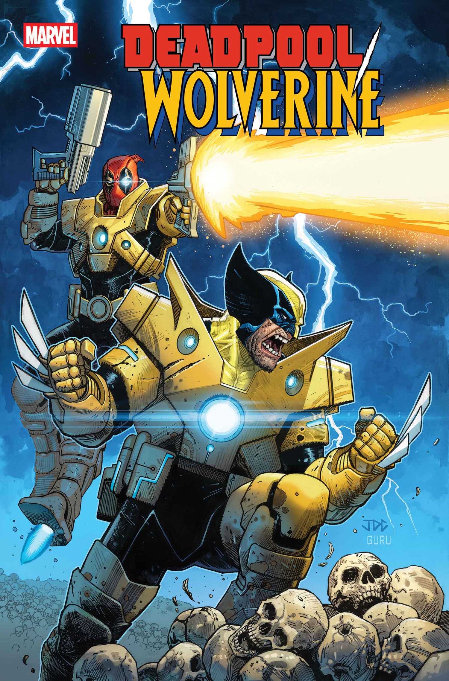 Deadpool Wolverine #5 Comic Cover Art