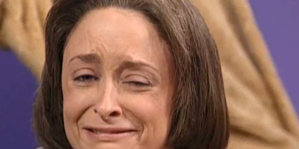 Debbie-Downer-SNL-2004-Rachel-Dratch-Cracks-Up