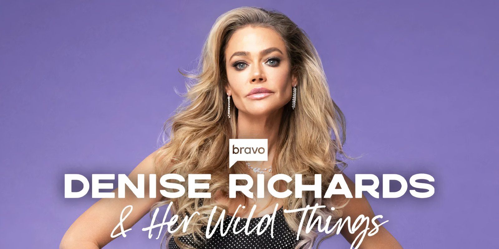 Denise Richards photoshoot picture for upcoming reality series Denise Richards and Her Wild Things