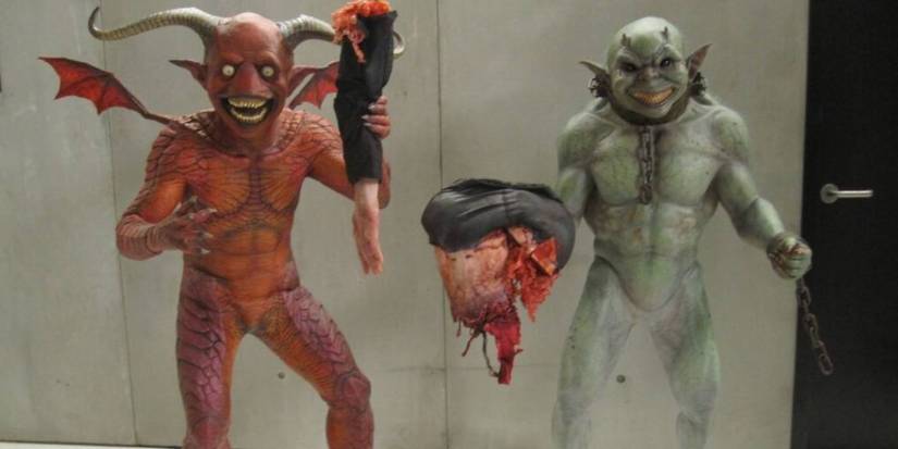 Dismemberment goblins in The Cabin in the Woods