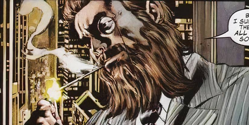 Doctor Faustus smoking in Marvel Comics