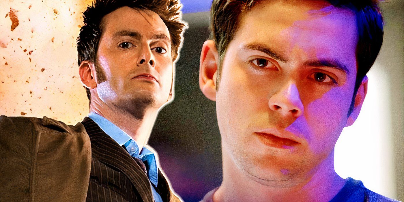 Doctor Who Tenth Doctor and Adam Mitchell