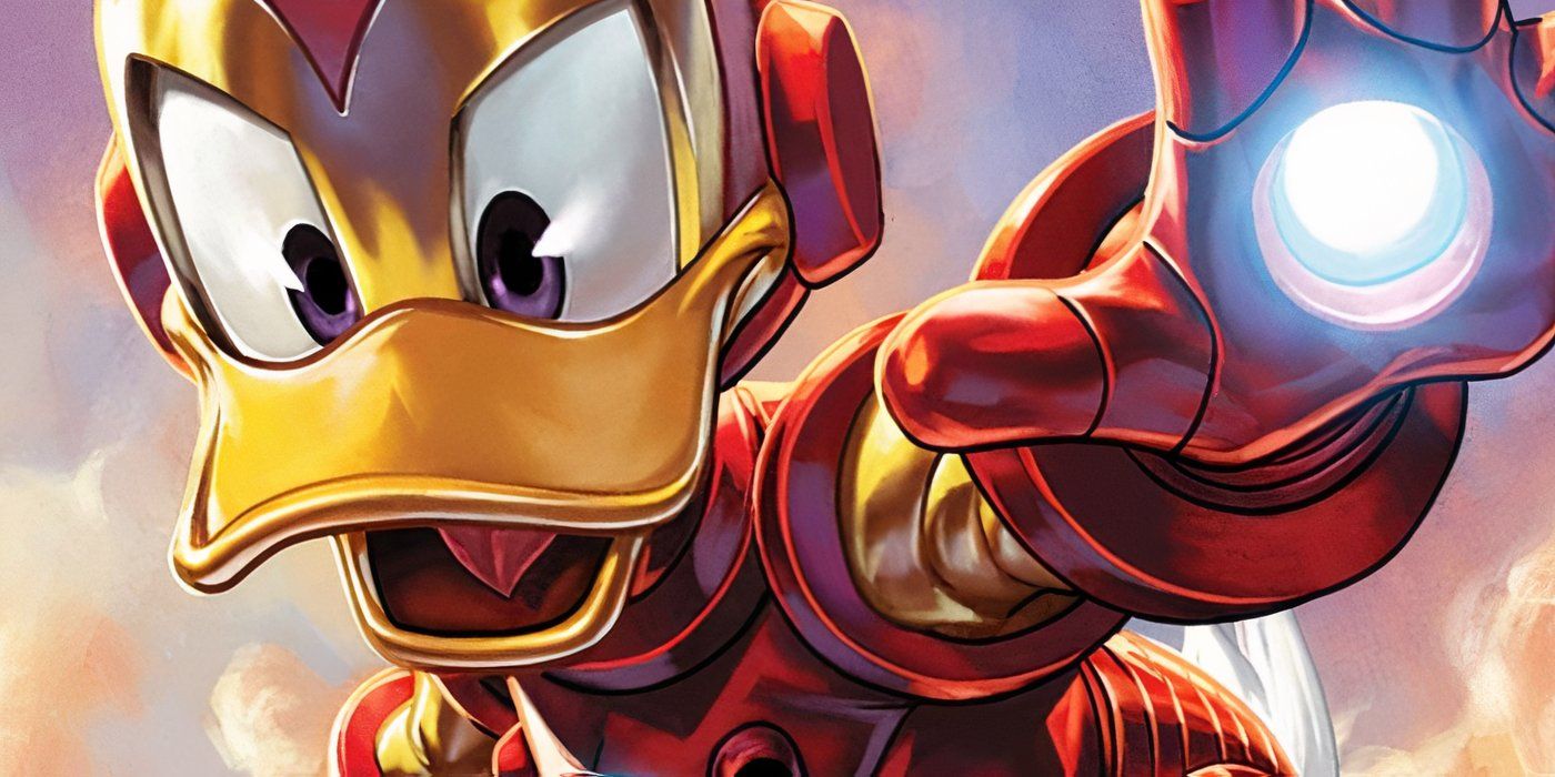 donald duck as iron man feature