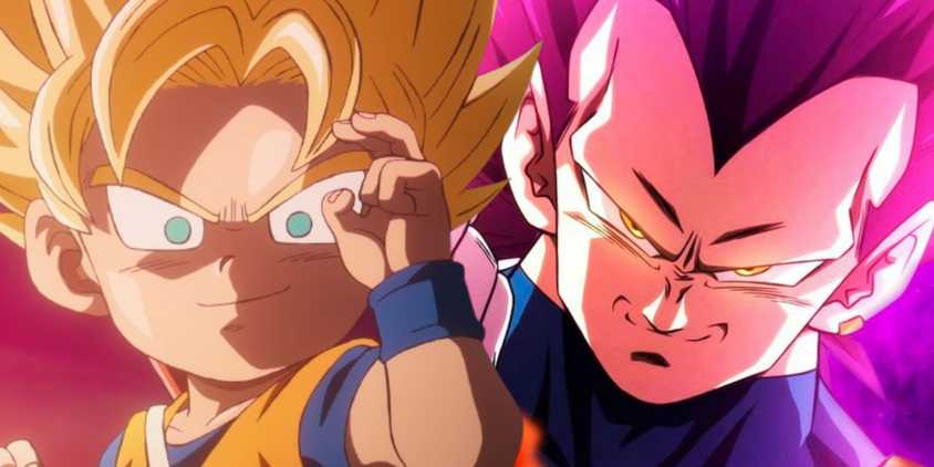 Dragon Ball Daima Goku and Ultra Ego Vegeta