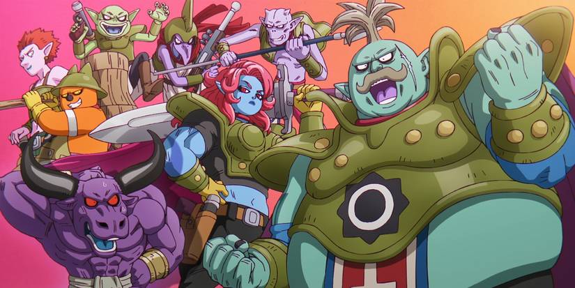 Side characters from Daima, such as King Kadan, his men, and the Minotaur.