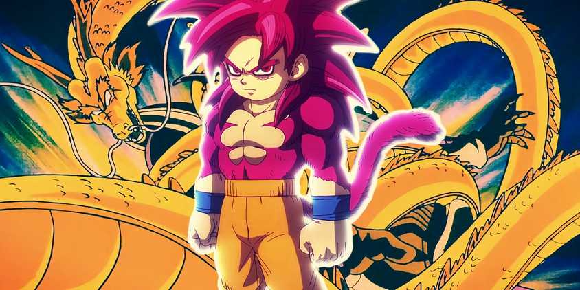 Feature header contrasting Super Saiyan 4 Goku with Dragon Fist