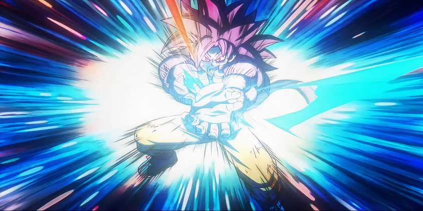Super Saiyan 4 Goku's Kamehameha