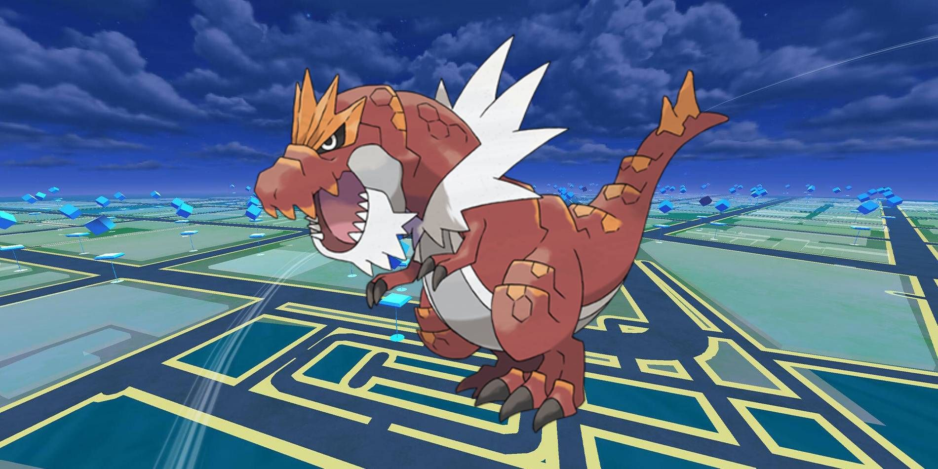 Pokémon Go Tyrantrum Rock/Dragon-Type