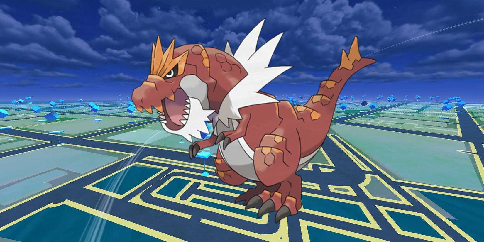 Pokémon GO Tyrantrum Rock/Dragon-type