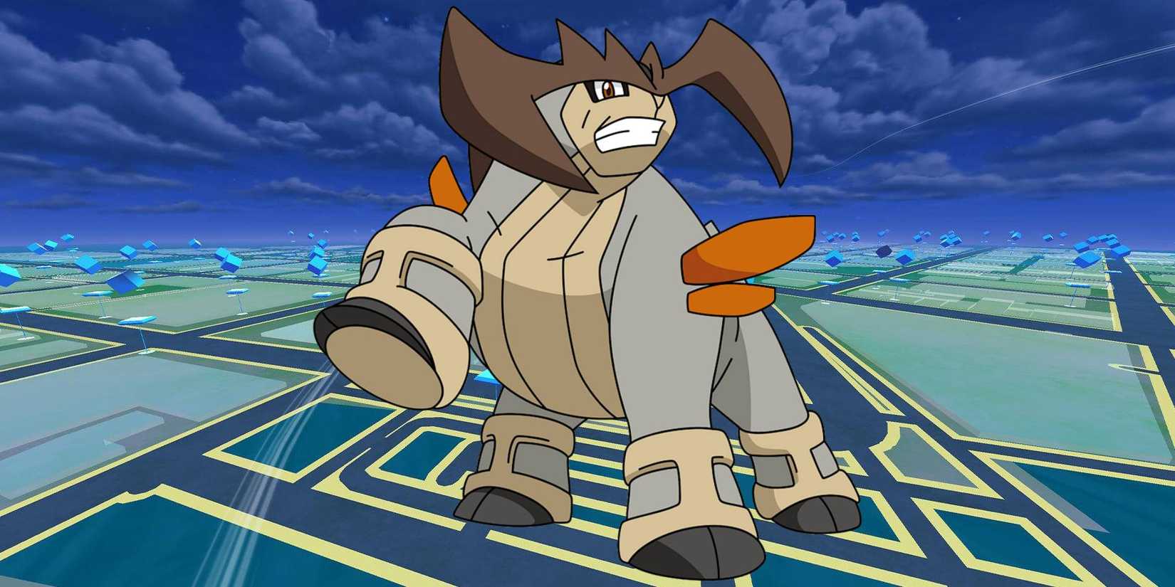 Pokémon GO Terrakion Legendary Rock/Fighting-type