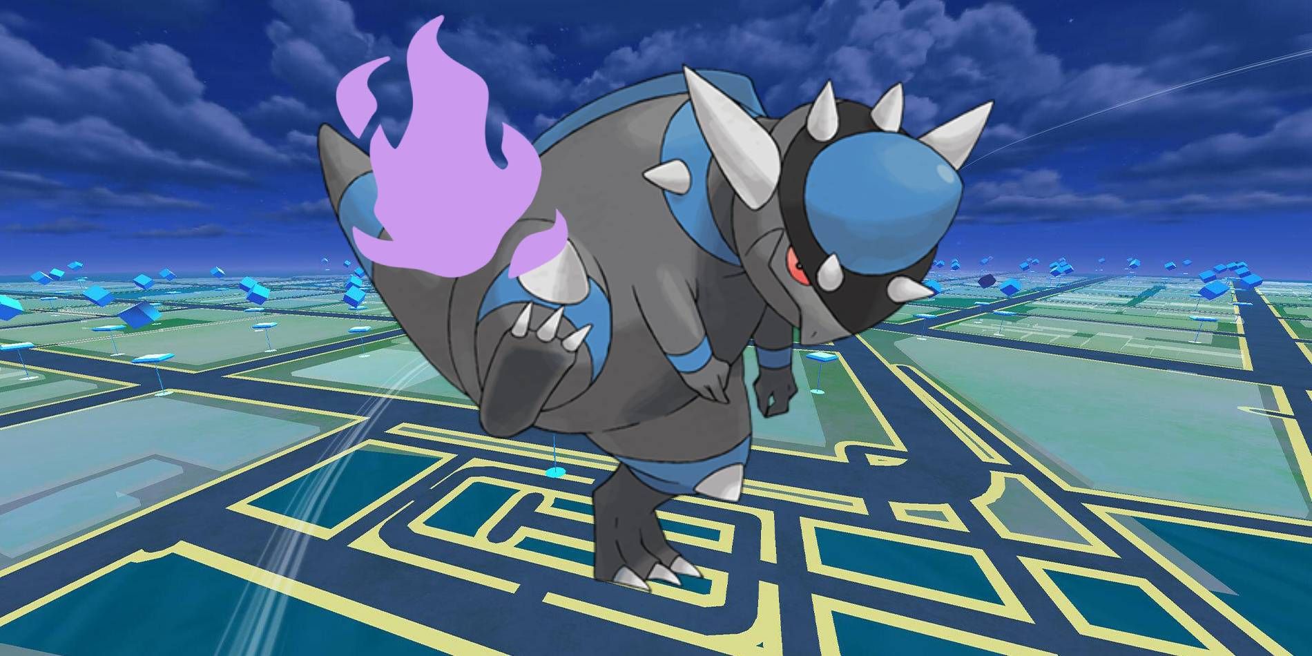 Pokémon Go Shadow Rampardos Rock-type