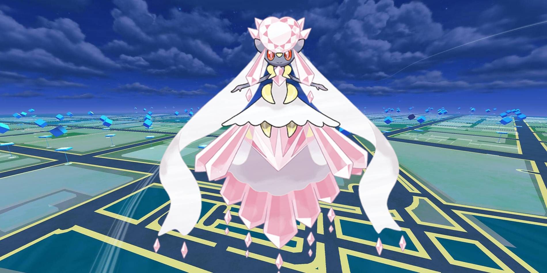 Pokémon Go Mega Diancie Rock/Fairy-type