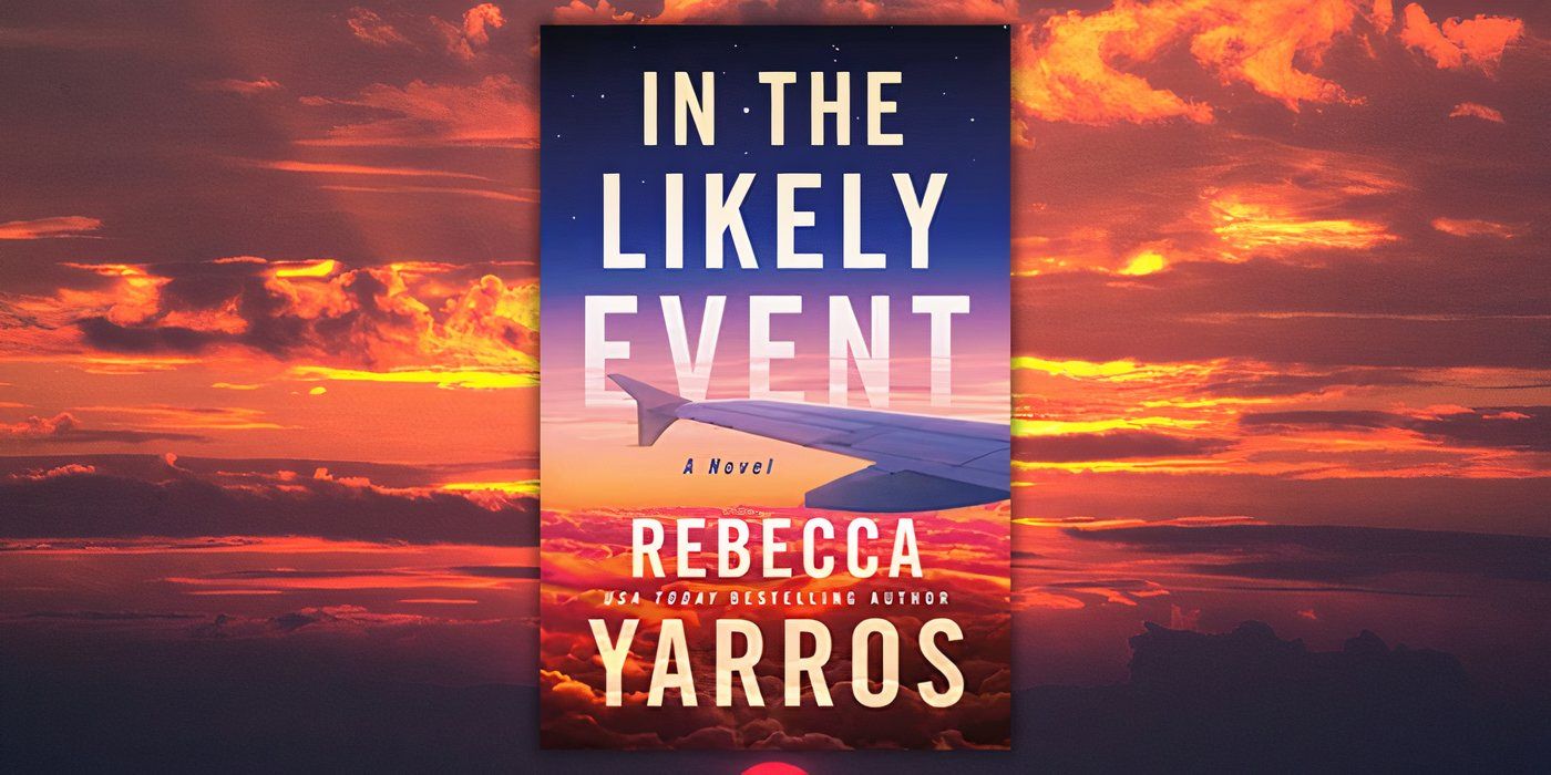 In The Likely Event by Rebecca Yarros book cover sunset background