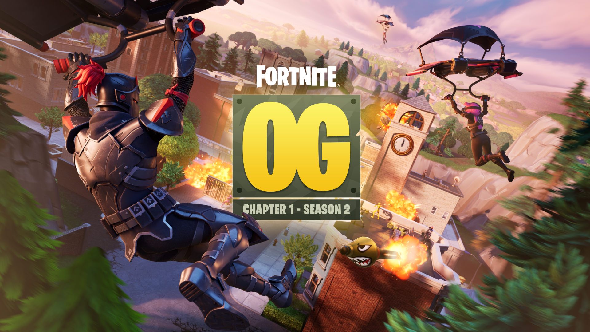 fortnite OG chapter 1 season 2 keyart