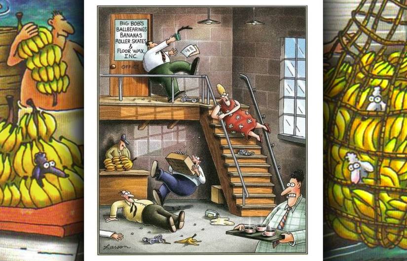 far side ball bearing factory comic