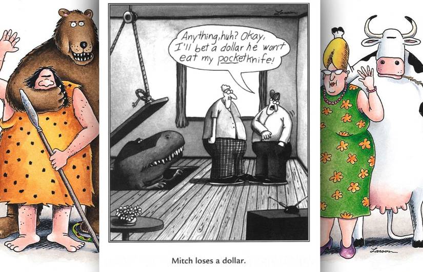 far side pet dinosaur