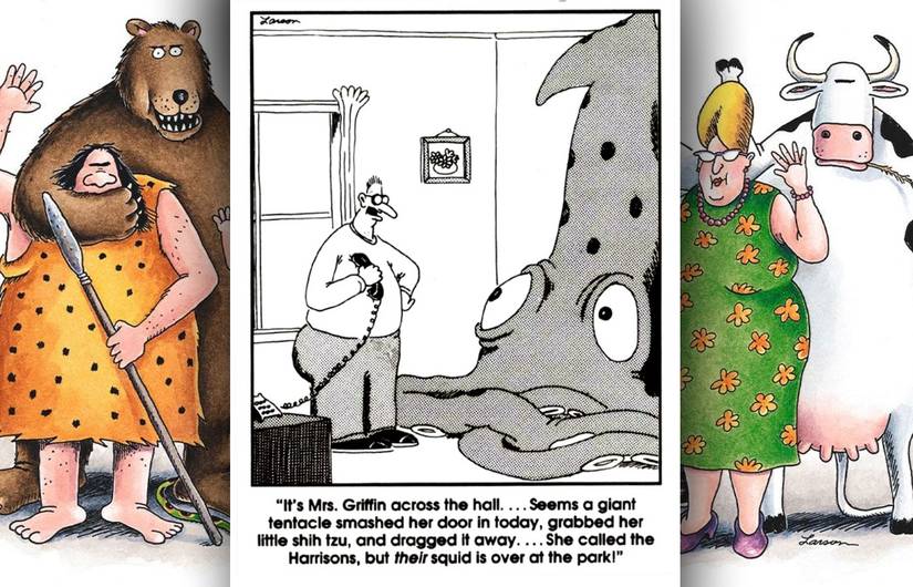 far side pet giant squid comic