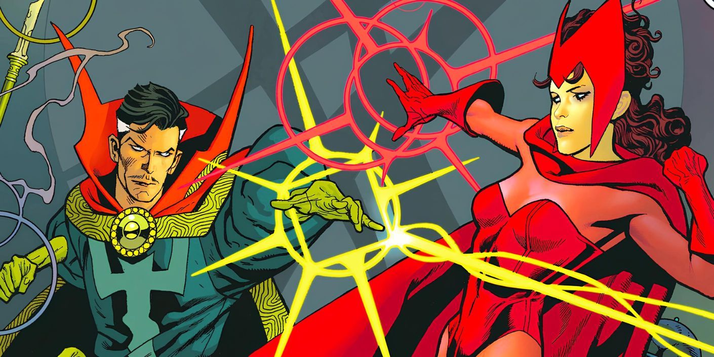 Tarot #3 Scarlet Witch vs Doctor Strange variant cover