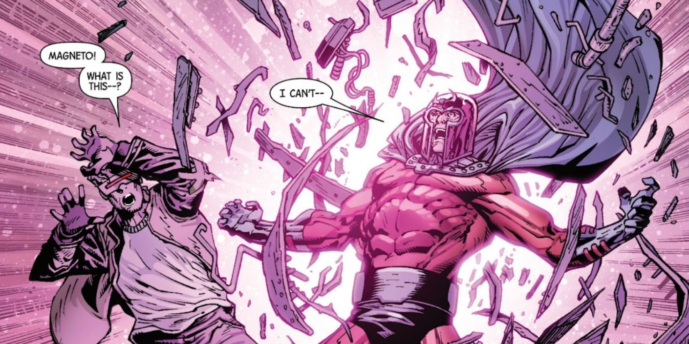 X-Men #7 by Jed Mackay: Magneto loses control of his powers.